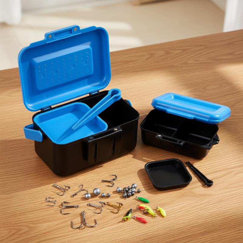 Fishing Lure Box - Waist Portable Fishing Tackle Box Live