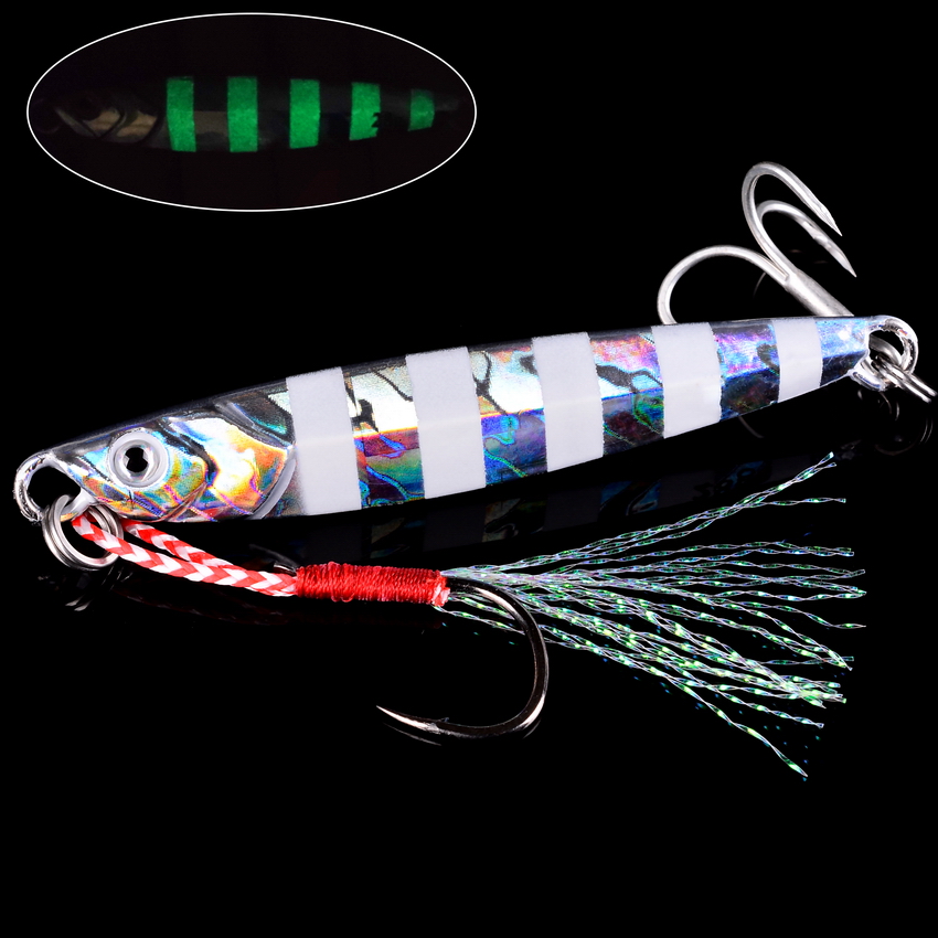 10pcs Metal Jig 7g 10g 14g 17g - Fishing Lure Spoon ulasan dan harga