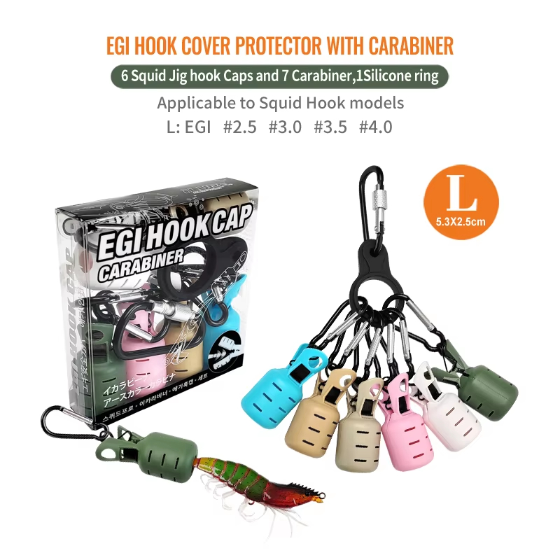 6pcs Colorful Squid Jig Hook C - Fishing Lure Accessories ulasan dan harga