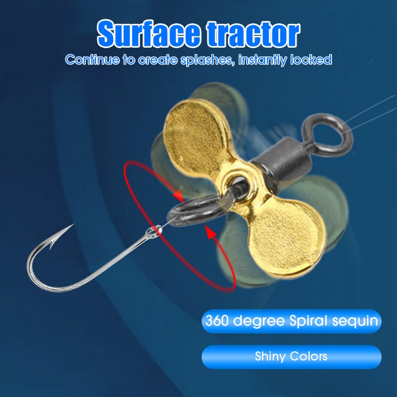 Plug Casting Fishing Propeller - Fishing Lure Spinner ulasan dan harga