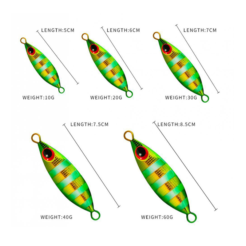 Metal Slow Jig Lure Hard Artif - Fishing Lure Buzzbait ulasan dan harga