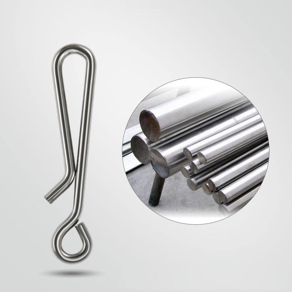 DNDYUJU 50pcs Stainless Steel  - Fishing Lure Accessories ulasan dan harga