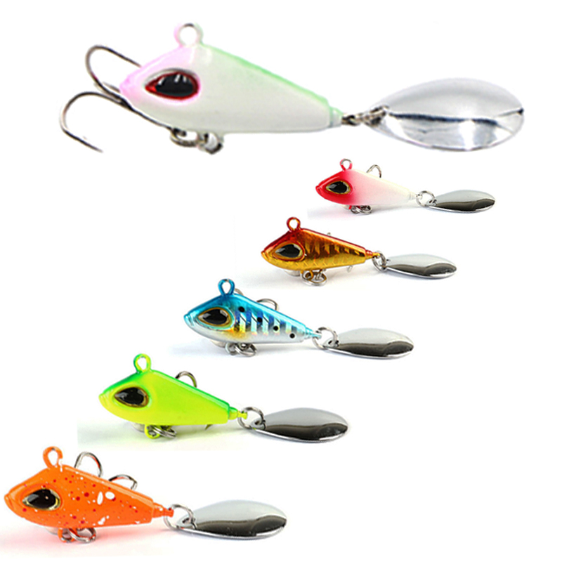 1pc 6/11/18/22g VIB Crankbaits - Fishing Lure Spoon ulasan dan harga