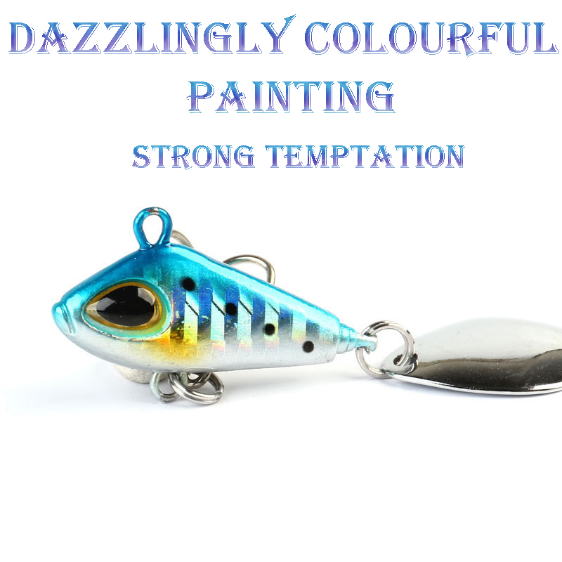 1pc 6/11/18/22g VIB Crankbaits - Fishing Lure Spoon ulasan dan harga