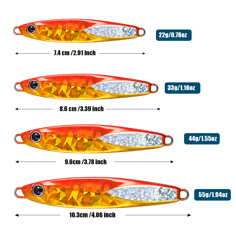 JIGGING PRO Leppa Jig 22g 33g  - Fishing Lure Topwater ulasan dan harga