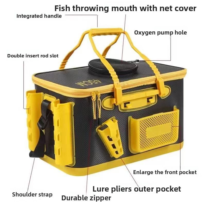Thickened EVA Fishing Bucket M - Fishing Lure Box ulasan dan harga